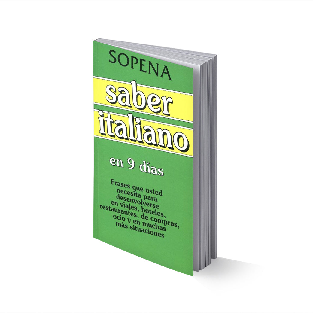 SABER ITALIANO EN 9 DIAS