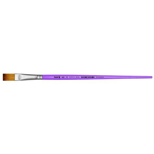 PINCEL SINTETICO MEZCLADO CHATO 443