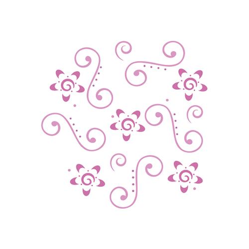 STENCIL ARABESCOS 13X13 CM