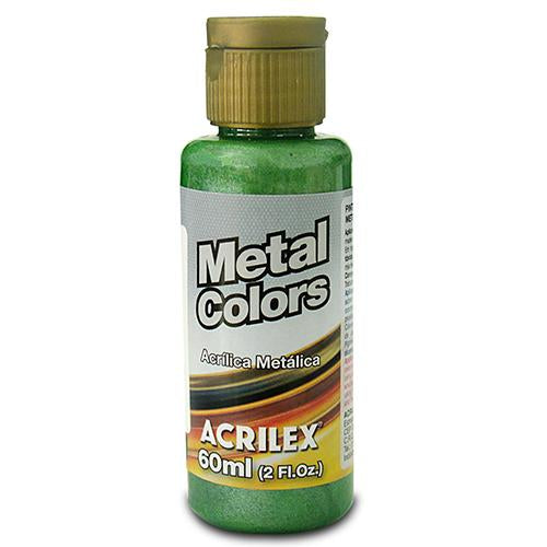 PINTURA ACRILÍCA METAL COLORS 60 ML