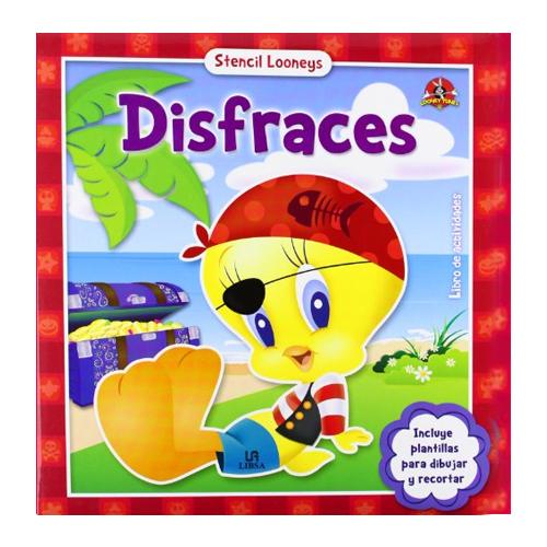 DISFRACES MIS PRIMEROS STENCIL CON LOONEYS