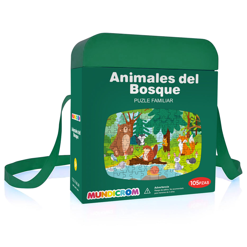 ANIMALES DEL BOSQUE (105 PIEZAS)