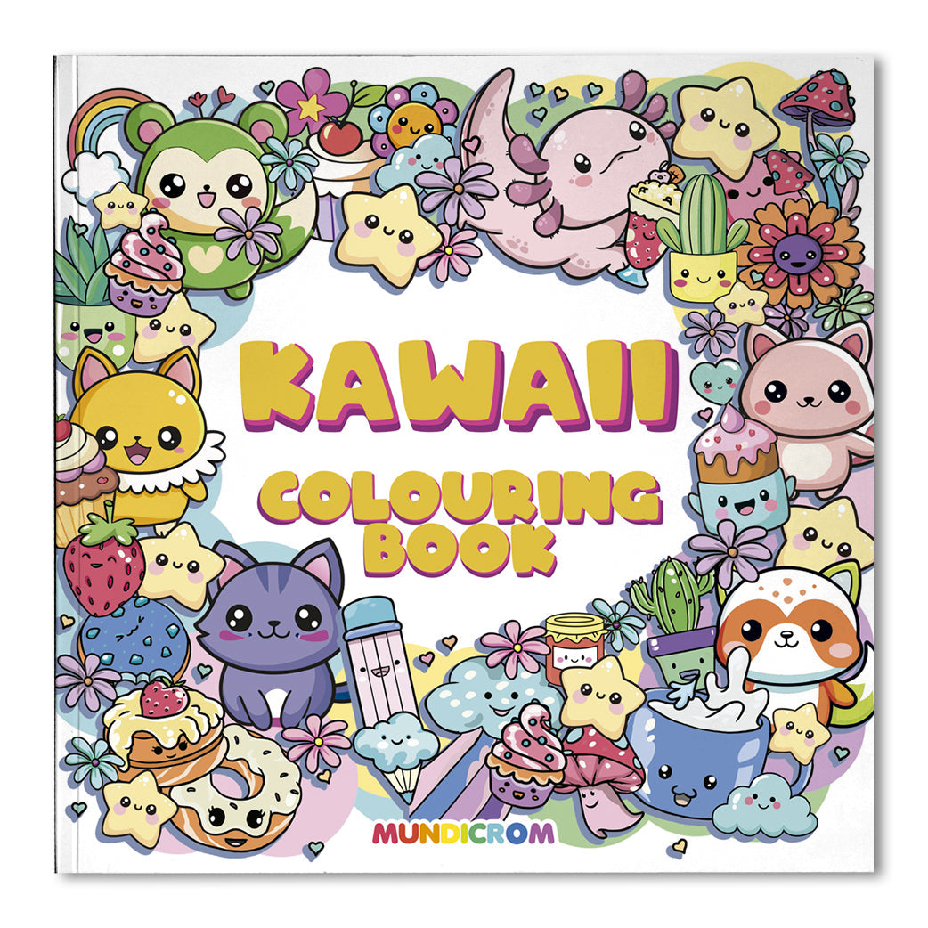KAWAII - LIBRO DE COLOREAR