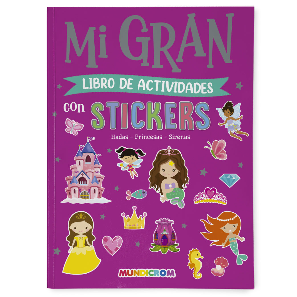 STICKERS… HADAS, PRINCESAS, SIRENAS