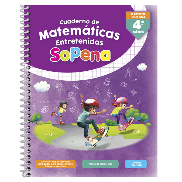CUADERNO DE MATEMÁTICAS ENTRETENIDAS DESDE LOS 9 AÑOS