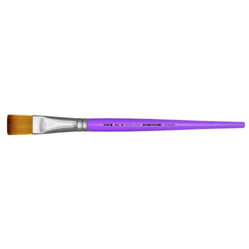 PINCEL SINTETICO MEZCLADO CHATO 443