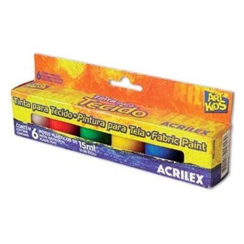 SET PINTURA GENERO 6 COLORES 15 ML