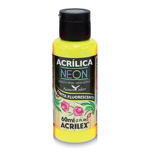 PINTURA ACRÍLICA NEON 60 ML