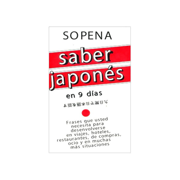 SABER JAPONES EN 9 DIAS