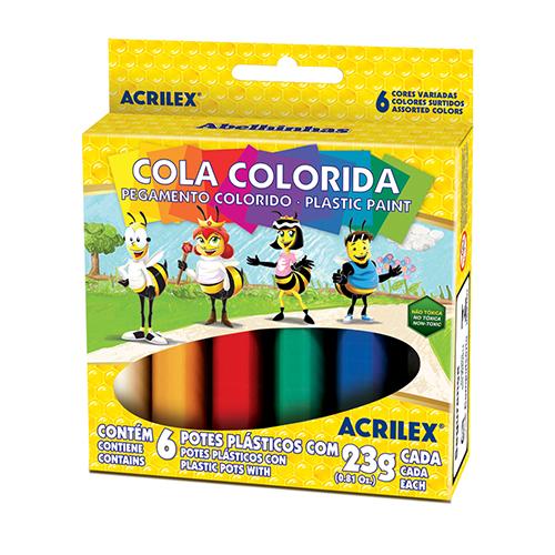 EST. COLA COLORADA 6 COLORES 23 GRS