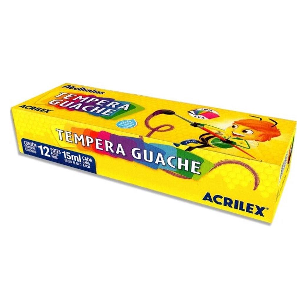 TEMPERA 12 COLORES