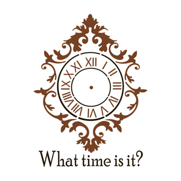 STENCIL 21X15CM RELOJ 1
