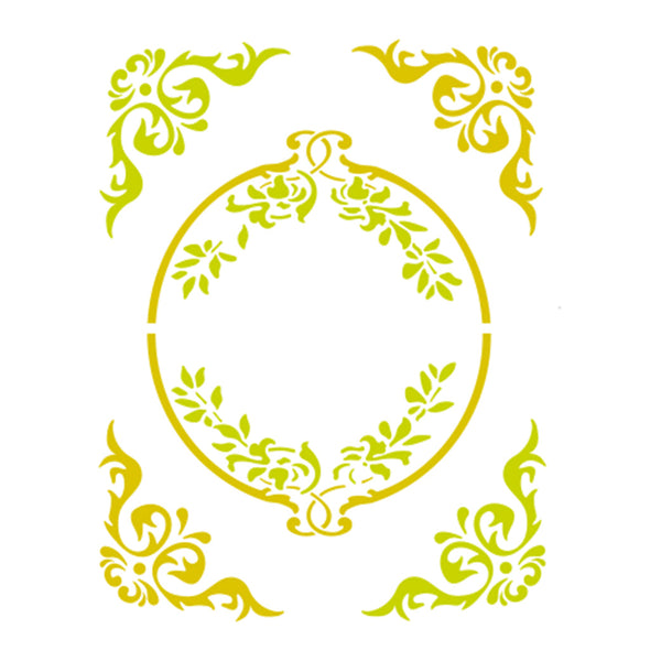 STENCIL 21X15CM CANTONEIRA 4