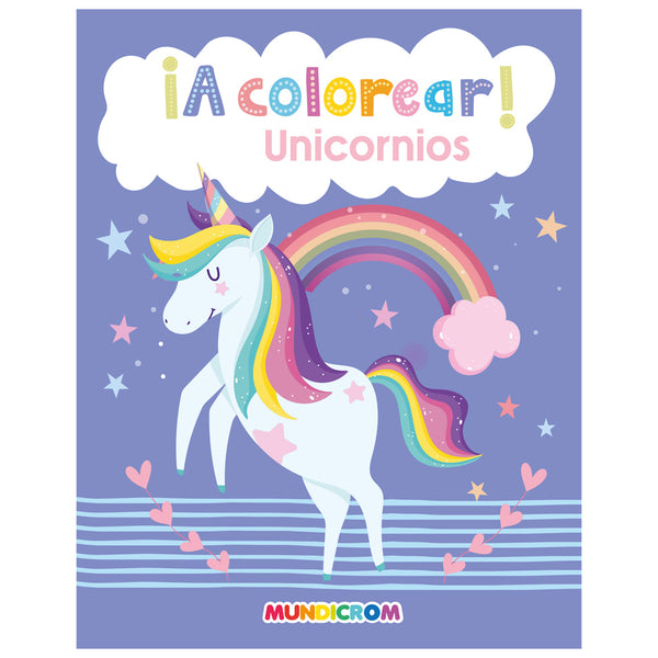 A COLOREAR UNICORNIOS