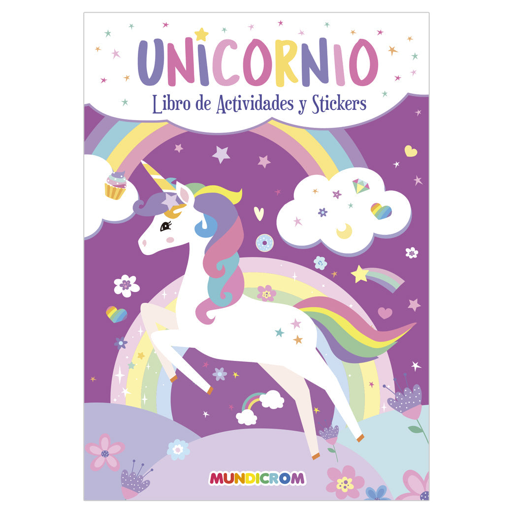 UNICORNIOS... ACTIVIDADES Y STICKERS