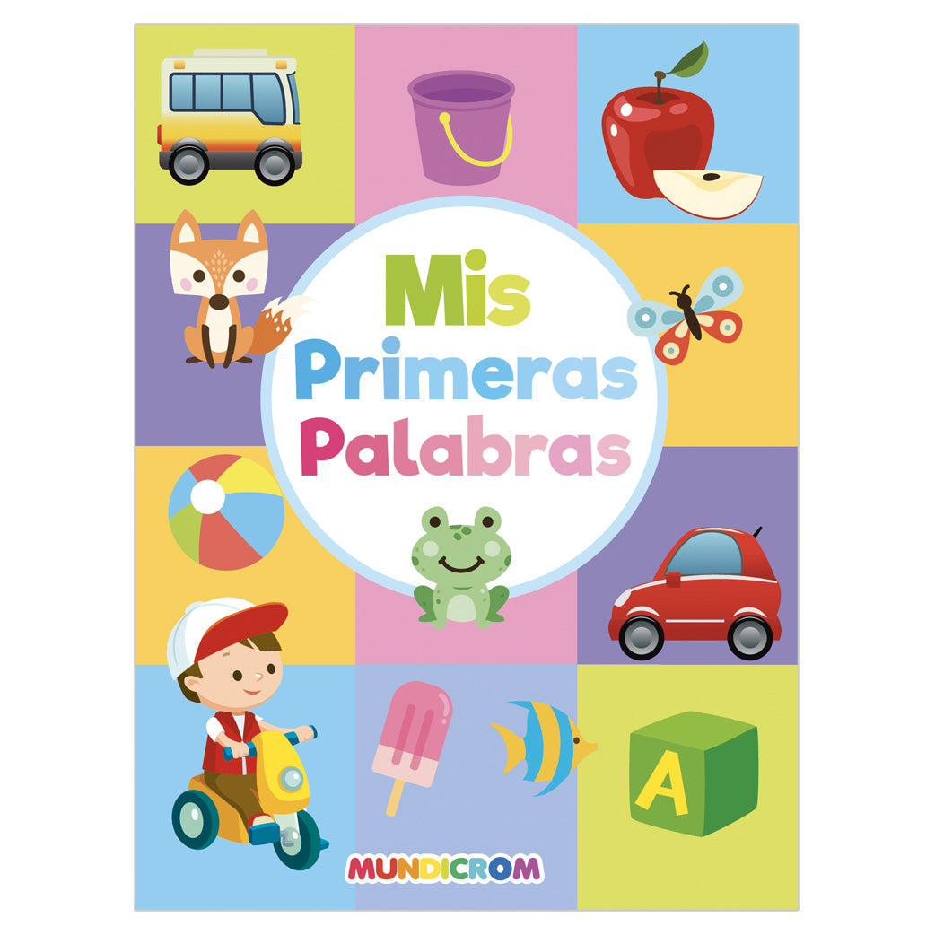 MIS PRIMERAS PALABRAS... LIBRO BEBE TELA