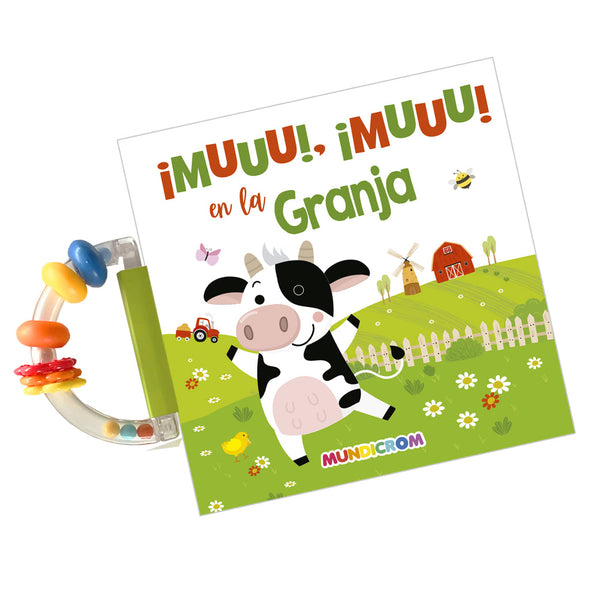 MUU MUU EN LA GRANJA... LIBRO CASCABEL